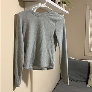 Small grey long sleeve shirt